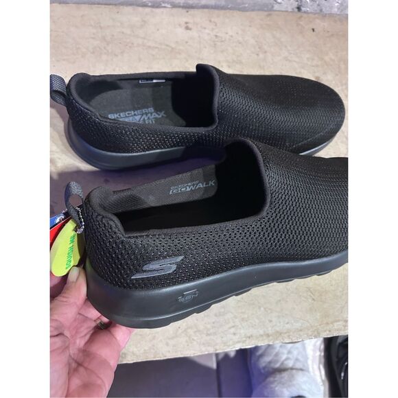 Skechers Performance Go Walk Max Black Shoes Men’s Size Extra Wide US12 NEW - Picture 7 of 9